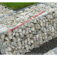 China Hersteller Gabion geschweißte Wand / verzinkte Gabion Stützmauern (XM-016)